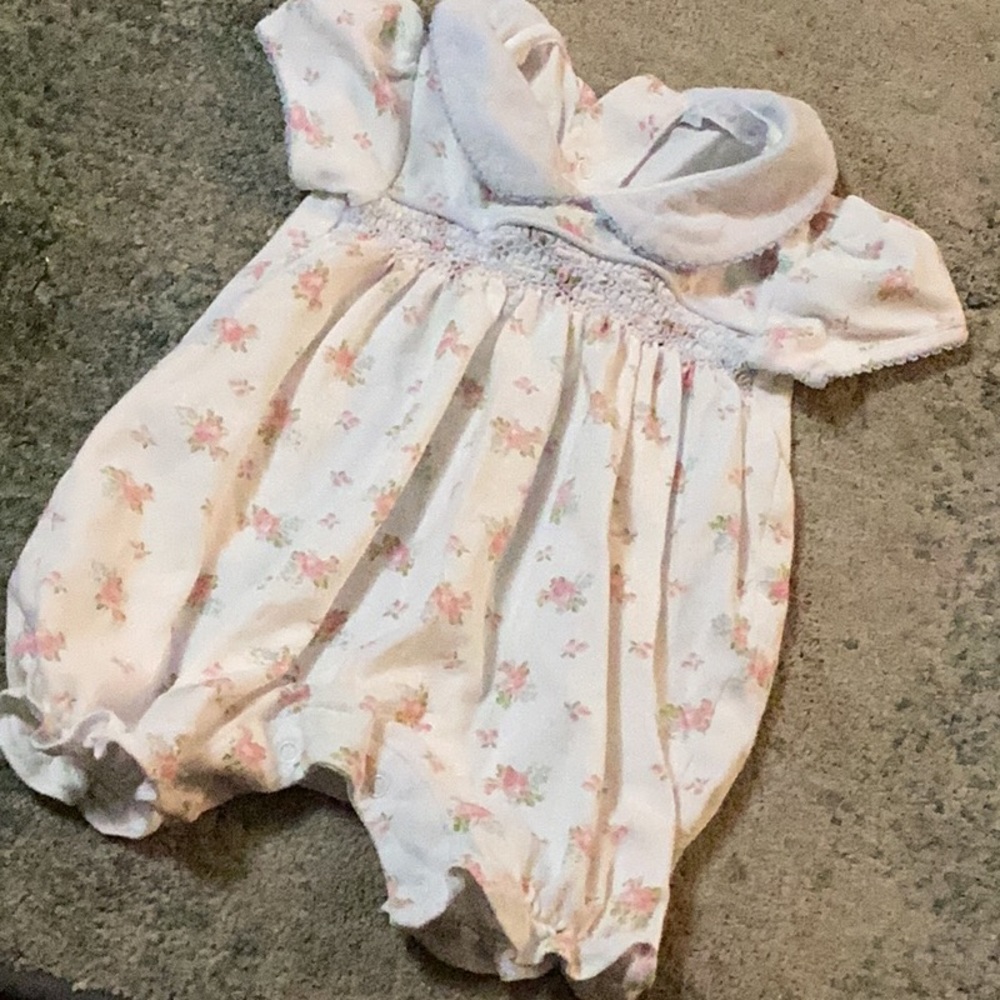 Floral bubble suit